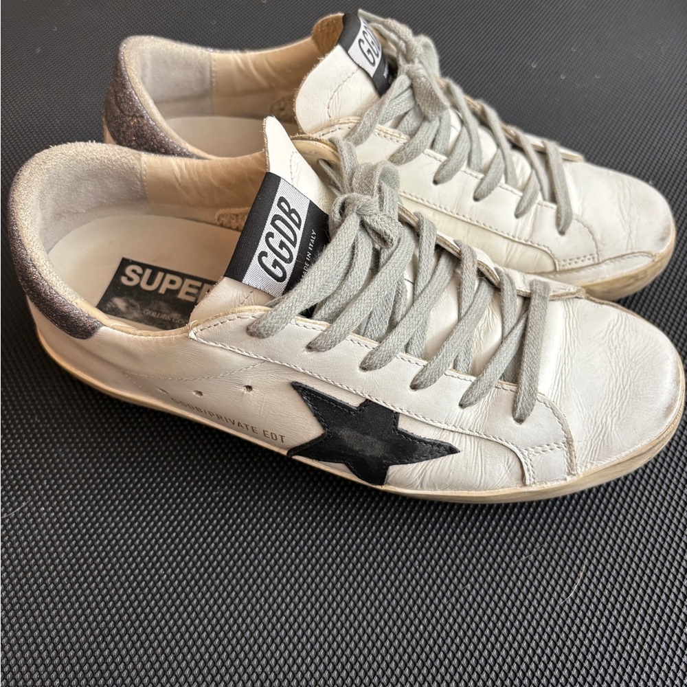 Golden Goose SSENSE Exclusive Superstar Sneakers size 38 - Picture 5 of 10